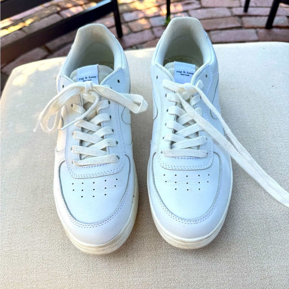 Rag & Bone retro court white sneakers size 41